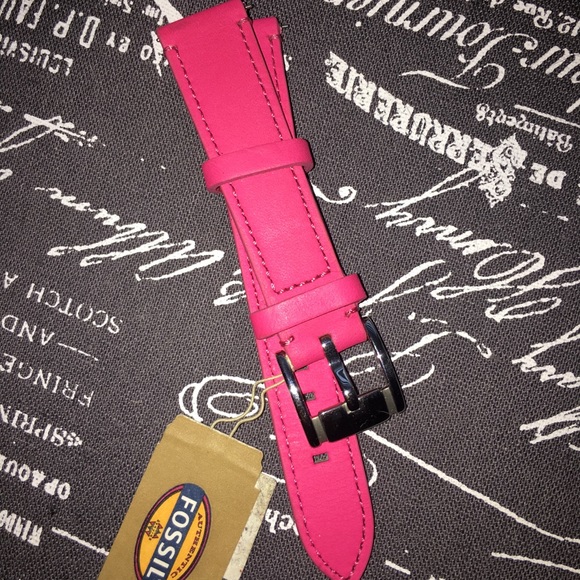 FOSSIL rhinestone watch w/ 9 interchangeable bands - Picture 8 of 8